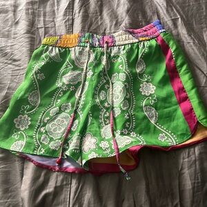 Colorful Paisley Women's Shorts